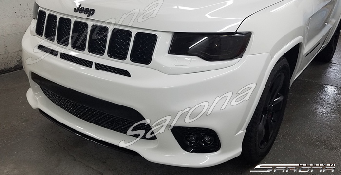 Custom Jeep Grand Cherokee  SUV/SAV/Crossover Front Bumper (2011 - 2021) - $1090.00 (Part #JP-029-FB)